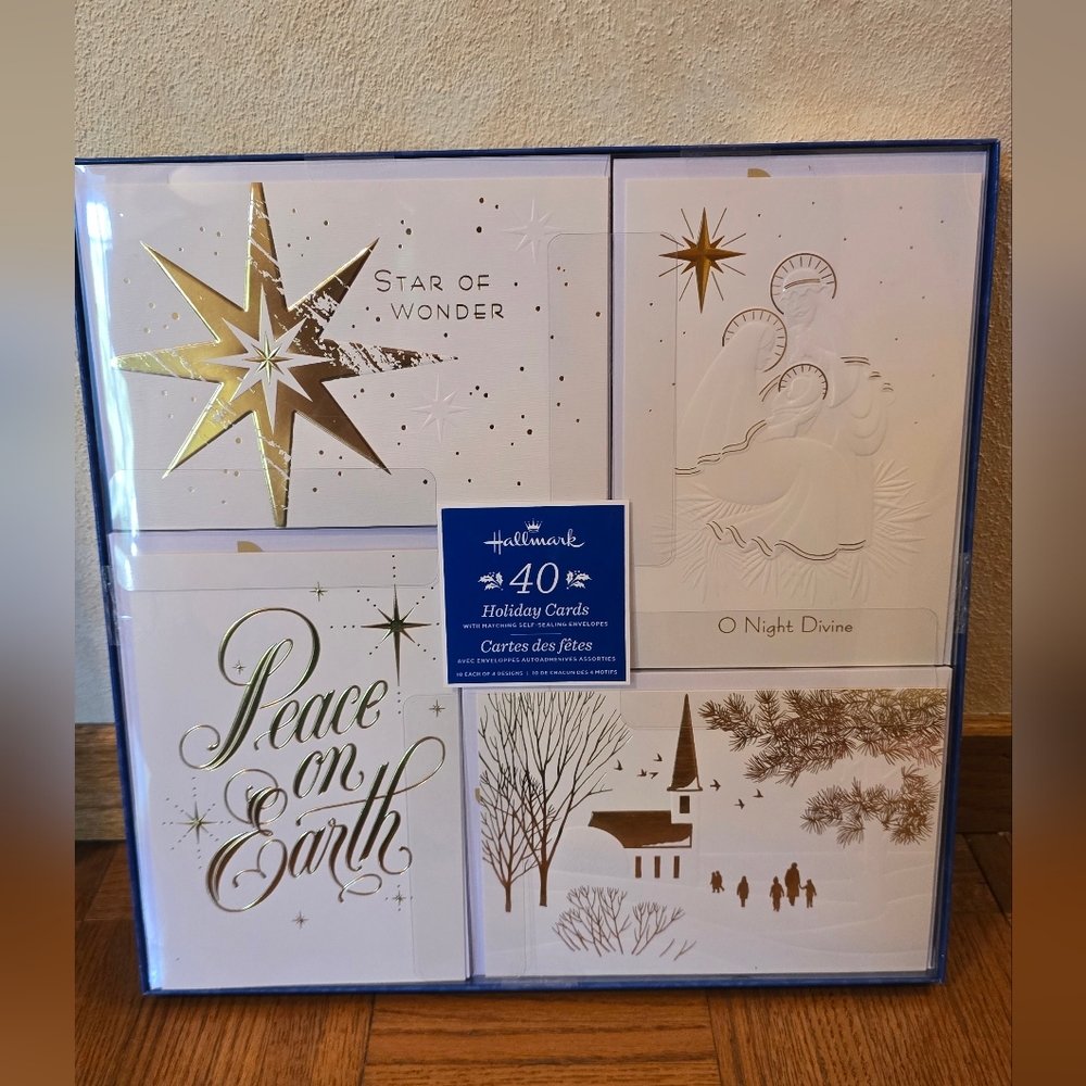 Hallmark Holiday Cards, 40-count - Faith